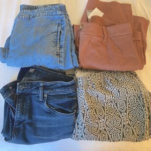 4 pairs small / 6p pants
